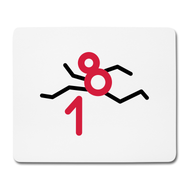 Geschenk zum 18 Mousepad - Sprung: Endlich 18 !