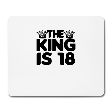 Geschenk zum 18 Mousepad - 18 Jahre 18 Geburtstag Geschenk
