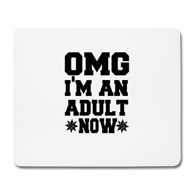 Geschenk zum 18 Mousepad - 18 Jahre 18 Geburtstag Geschenk