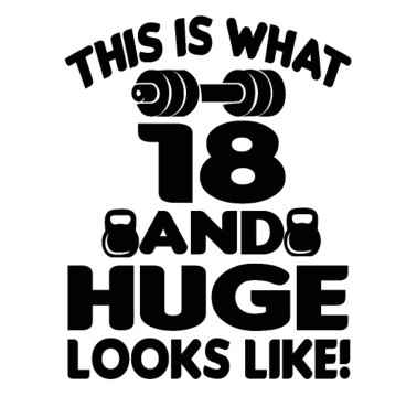 Motiv 18 Jahre 18 Geburtstag Geschenk