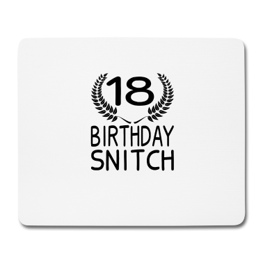 Geschenk zum 18 Mousepad - 18 Jahre 18 Geburtstag Geschenk