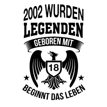 Motiv Mit 18 beginnt das Leben