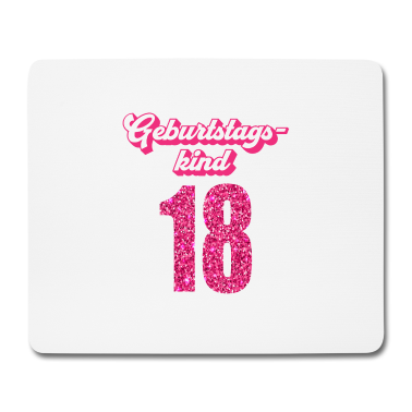 Geschenk zum 18 Mousepad - 18. Geburtstag 18 Jahre 18er Geburtstagskind