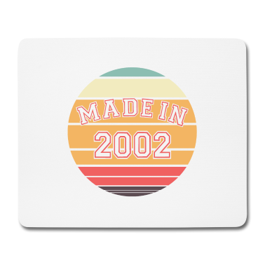 Geschenk zum 18 Mousepad - Retro 18 Geburtstag