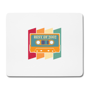 Geschenk zum 18 Mousepad - Retro Best Of 2002 18. Geburtstag