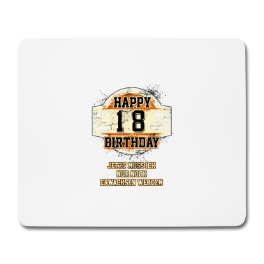 Geschenk zum 18 Mousepad - 18 Jahre18 erwachsen - 2002 18 Geburtstag