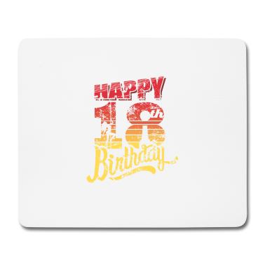 Geschenk zum 18 Mousepad - 18 Jahre Geschenk - 2002 18 Geburtstag