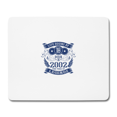 Geschenk zum 18 Mousepad - 18 Geburtstag Geschenk Legende