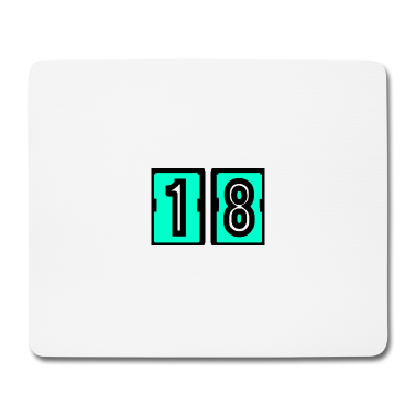Geschenk zum 18 Mousepad - 18. 18. GEBURTSTAG. GEBURTSTAG 18 JAHRE. 18