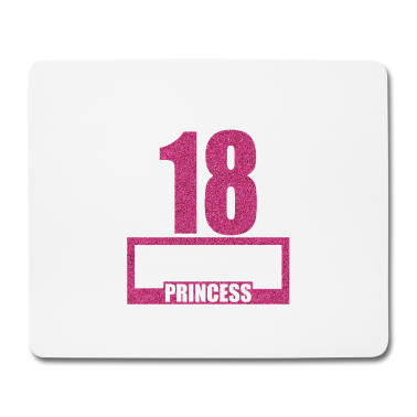 Geschenk zum 18 Mousepad - 18. Geburtstag 18 Jahre 18er Birthday Princess