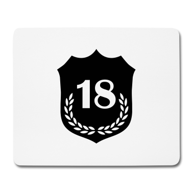 Geschenk zum 18 Mousepad - 18