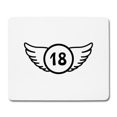 Geschenk zum 18 Mousepad - 18