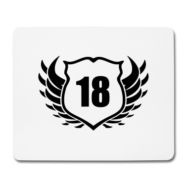 Geschenk zum 18 Mousepad - 18