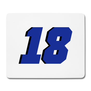 Geschenk zum 18 Mousepad - 18