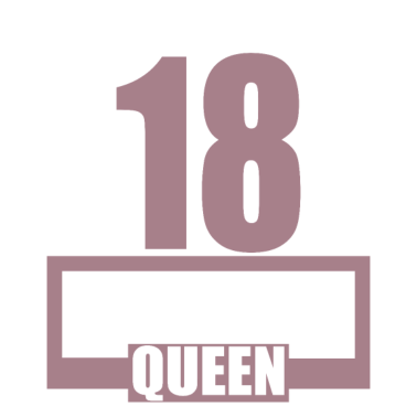 Motiv 18. Geburtstag 18 Jahre 18er Birthday Queen