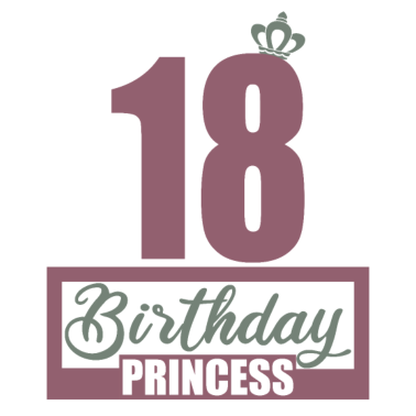 Motiv 18. Geburtstag 18 Jahre 18er Birthday Princess