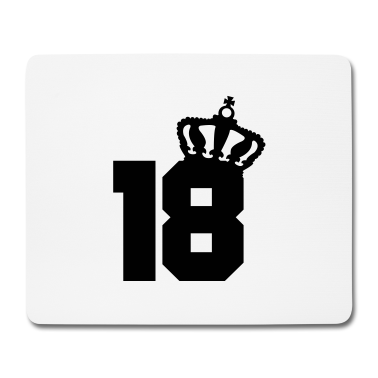 Geschenk zum 18 Mousepad - 18