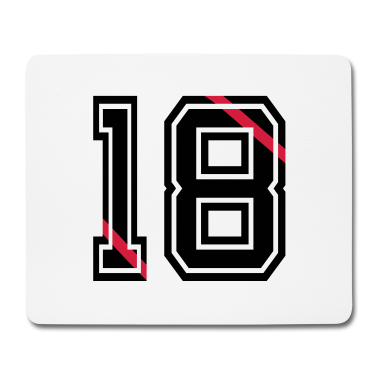 Geschenk zum 18 Mousepad - 18
