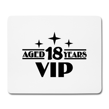 Geschenk zum 18 Mousepad - 18