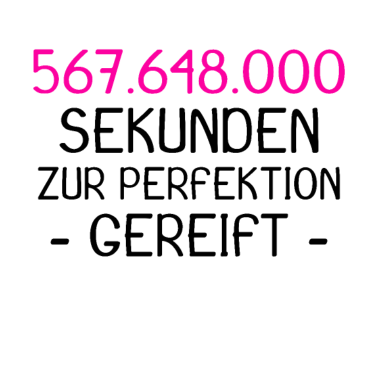 Motiv 18. Geburtstag in Sekunden