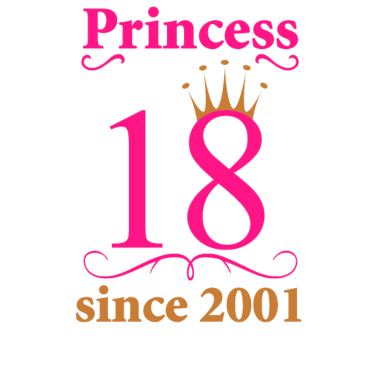 Motiv 18. Geburtstag Geschenk für Mädchen | 18 Jahre