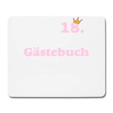 Geschenk zum 18 Mousepad - 18. Geburtstag Mädchen Frauen 18 Jahre 2003 Party