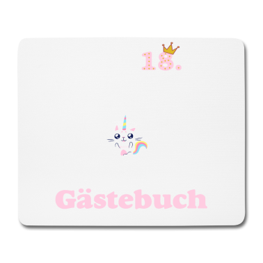 Geschenk zum 18 Mousepad - 18. Geburtstag Mädchen Frauen 18 Jahre 2003 Party