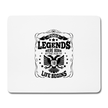Geschenk zum 18 Mousepad - Geschenke zum 18. Geburtstag Jahrgang 2003 Mann