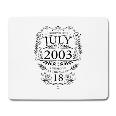 Geschenk zum 18 Mousepad - Geschenkideen zum 18. Geburtstag Jungen Mädchen