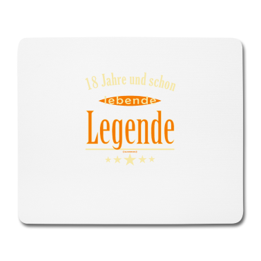 Geschenk zum 18 Mousepad - 18 Legende 5 Sterne - 2002 18 Geburtstag
