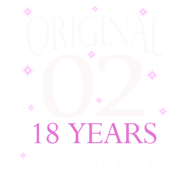 Motiv Top Girls 18. Geburtstag Original 02 Geschenk Design