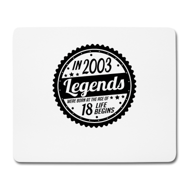 Geschenk zum 18 Mousepad - Geschenkideen zum 18. Gebutstag