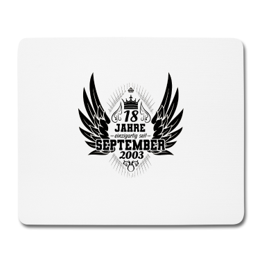Geschenk zum 18 Mousepad - Geschenke zum 18. Geburtstag Jahrgang 2003