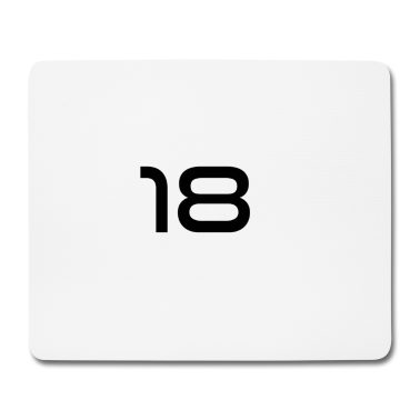 Geschenk zum 18 Mousepad - 18