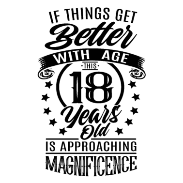 Motiv lustige Sprüche zum 18. Geburtstag