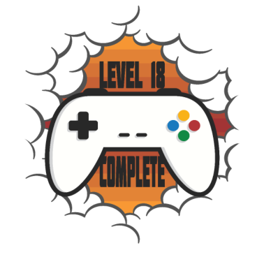 Motiv Level 18 Complete - 18. Geburtstag Gamepad Gamer