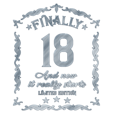 Motiv 18. Geburtstag Lustiges Geschenk