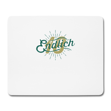 Geschenk zum 18 Mousepad - 18 Jahre Vintage 2002 green - 2002 18 Geburtstag