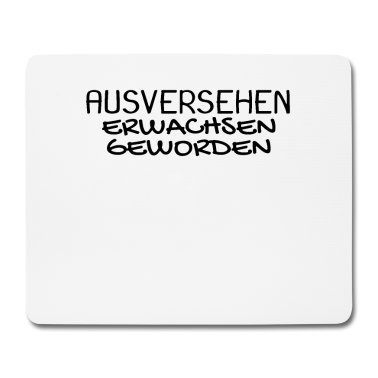 Geschenk zum 18 Mousepad - 18 Geburtstag Geschenk - Erwachsen werden