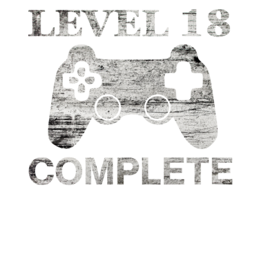 Motiv 18 Jahre - 18. Geburtstag Level 18 Complete Shirt