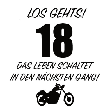 Motiv 18 Geburtstag GeschenkFeier Geschenkidee