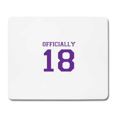 Geschenk zum 18 Mousepad - 18. Geburtstag Offiziel 18
