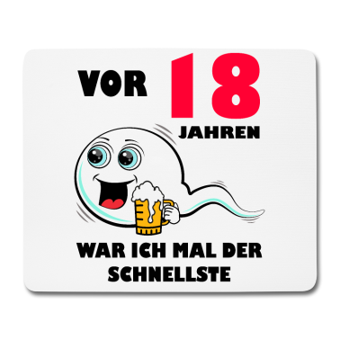 Geschenk zum 18 Mousepad - 18.Ehrentag 18. Jubiläum Club der alten Säcke 18