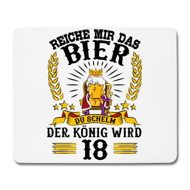 Geschenk zum 18 Mousepad - Club der alten Säcke 18 18.Ehrentag 18. Jubiläum