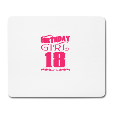 Geschenk zum 18 Mousepad - 18. Geburtstagskind 18 Jahre alt 2001