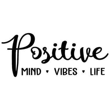 Motiv Positiver Geist schwingt das Leben