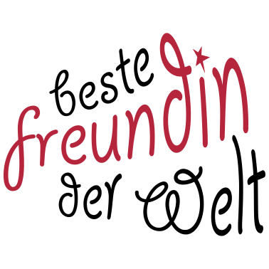 Motiv Geschenk für die beste Freundin