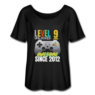 Beste Freunde Geschenke T-Shirt - Level 9 seit 2012 freigeschaltet Awesome