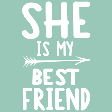 Motiv She is my best friend - left