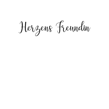 Motiv Herzens Freundin